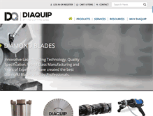 Tablet Screenshot of diaquip.co.uk